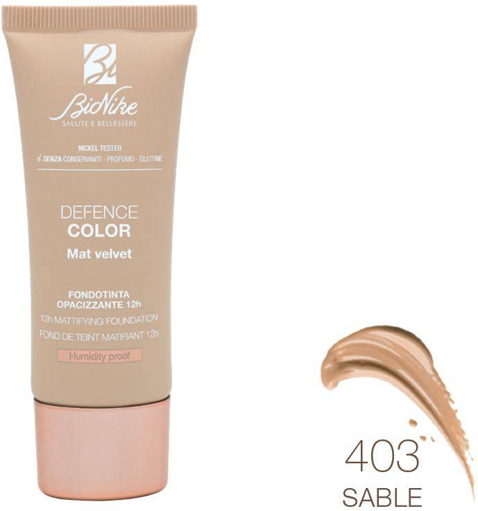 DEFENCE COLOR Fondotinta Mat Velvet 403 - Lovesano