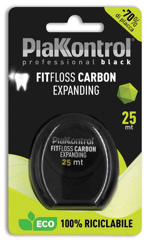 PLAKKONTROL FIT FLOSS CARB 25M - Lovesano
