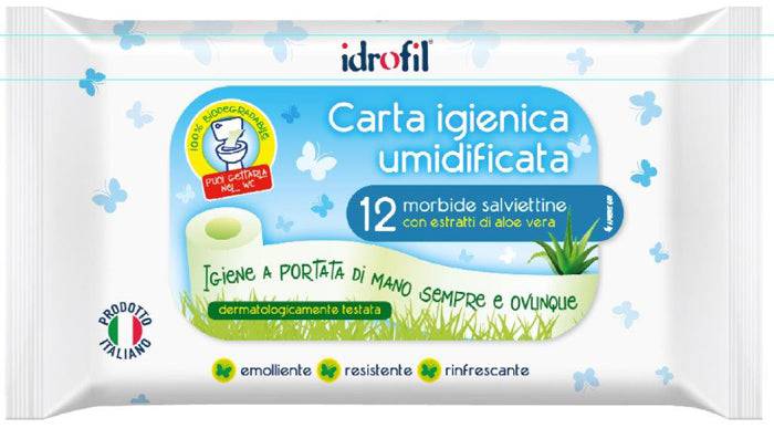 CARTA IGIEN BIODEGR 12PZ IDROFIL - Lovesano