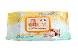 SALVIETTINE BABY CAMOMILLA 72P - Lovesano