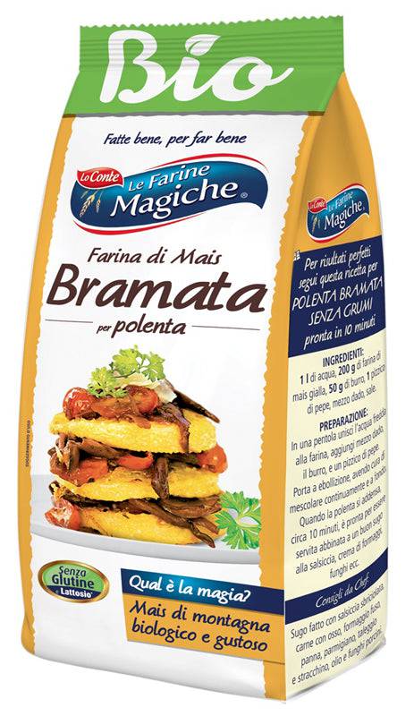 FARINE MAGICHE Bramata Polenta 400g - Lovesano
