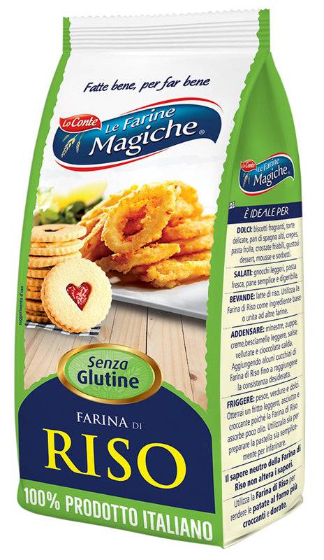 FARINE MAGICHE Farina Riso 500g - Lovesano