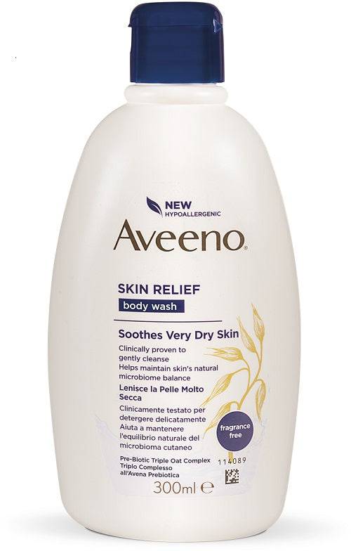 AVEENO SKIN RELIEF WASH 300ML - Lovesano