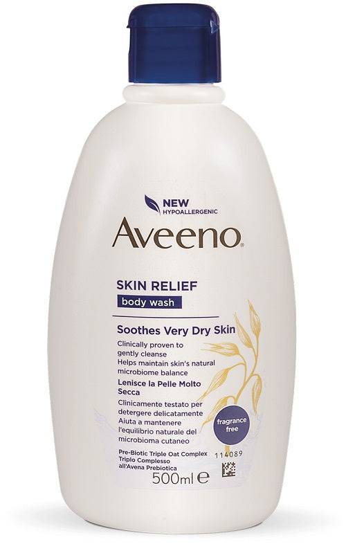 AVEENO SKIN RELIEF WASH 500ML - Lovesano