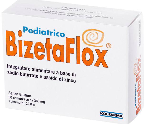 BIZETAFLOX PEDIATRICO 60CPR - Lovesano