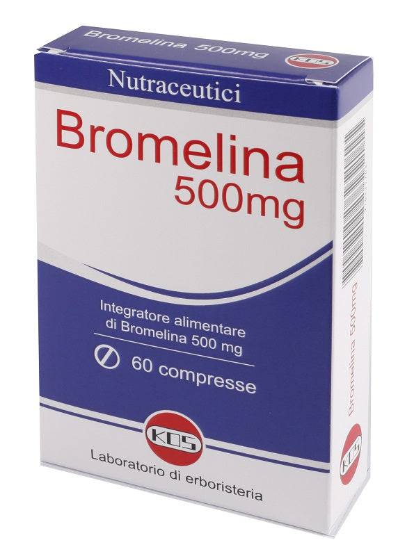 BROMELINA 500MG 60CPR - Lovesano