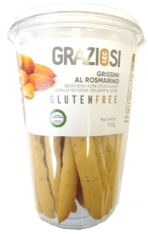 GRAZIOSI Grissini Rosmarino 150g - Lovesano