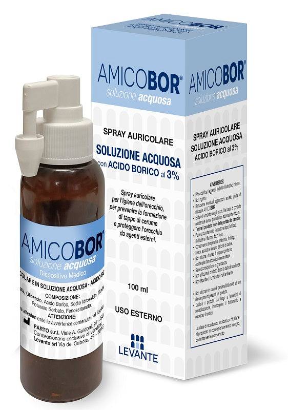 AMICOBOR SOL ACQUOSA 100ML - Lovesano