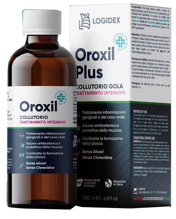 OROXIL PLUS COLLUTORIO GOLA - Lovesano