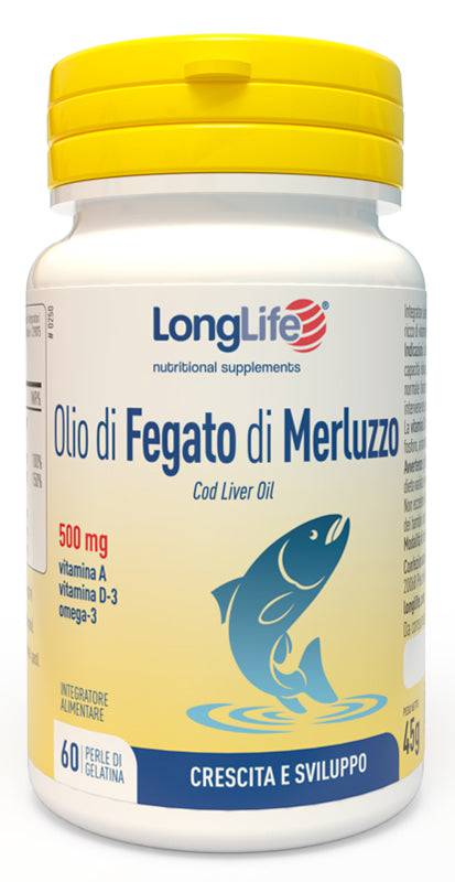 LONGLIFE OLIO FE M 500MG 60PRL - Lovesano