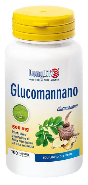 LONGLIFE GLUCOMANNANO 100CPS - Lovesano