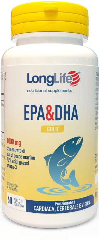 LONGLIFE EPA DHA GOLD 60PRL 72 - Lovesano