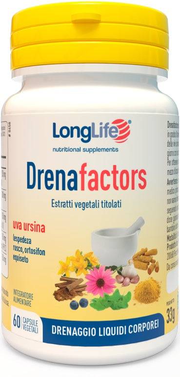 LONGLIFE DRENAFACTORS 60CPS - Lovesano