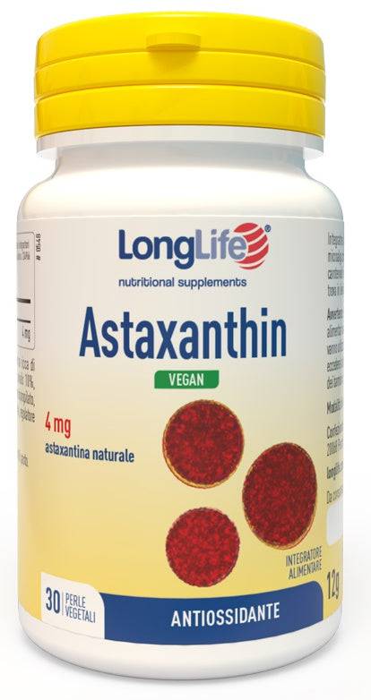 LONGLIFE ASTAXANTHIN 30PRL VEG - Lovesano