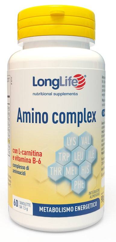 LONGLIFE AMINO COMPLEX 60TAV - Lovesano