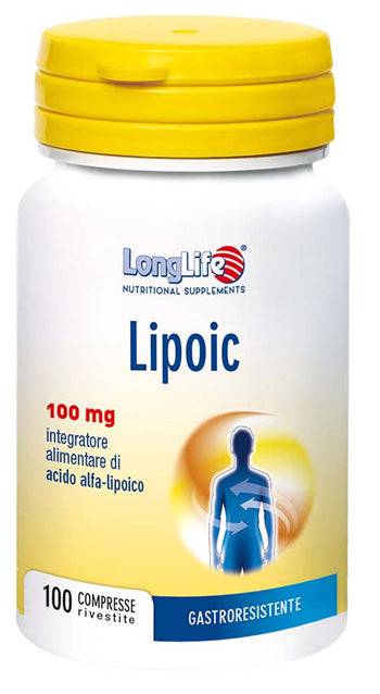 LONGLIFE LIPOIC 100MG 100CPS - Lovesano