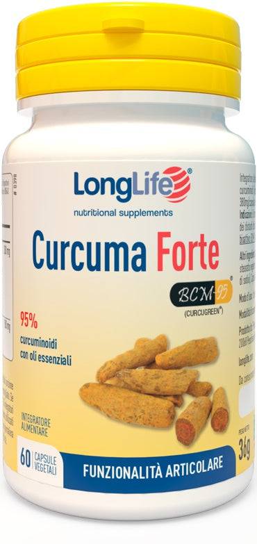 LONGLIFE CURCUMA FORTE 60CPS V - Lovesano