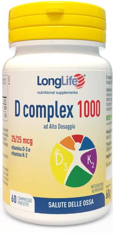 LONGLIFE D COMPLEX 1000 60CPR - Lovesano
