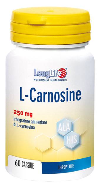 LONGLIFE L-CARNOSINE 60CPS - Lovesano