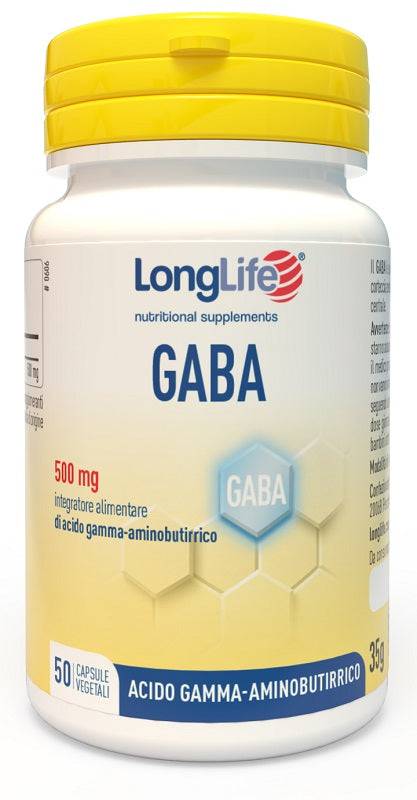 LONGLIFE Gaba 500mg 50 Cps - Lovesano