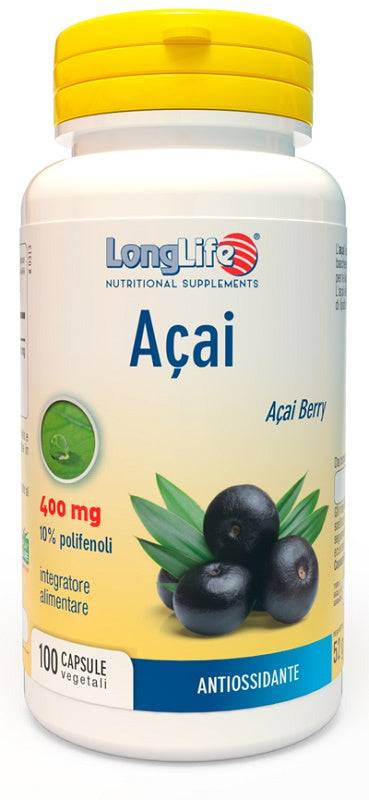 LONGLIFE Acai 100 Cps Veg. - Lovesano