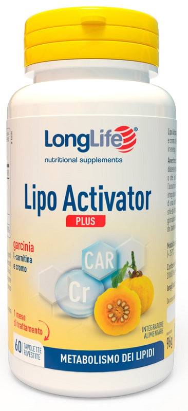 LONGLIFE Lipo Activator Plus 60 Tav. - Lovesano