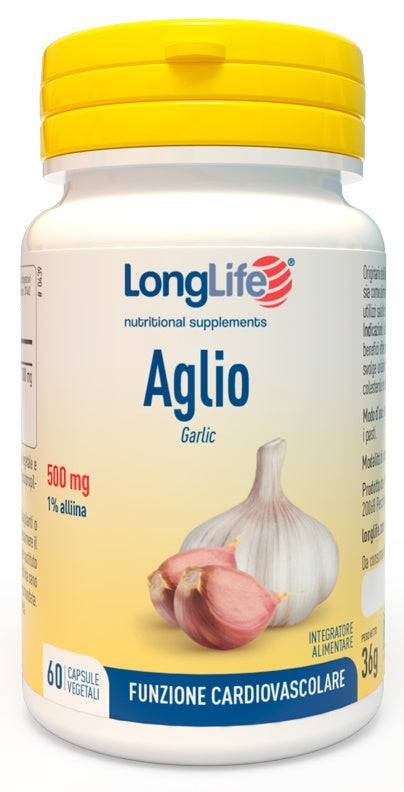 LONGLIFE AGLIO 60CPS VEG - Lovesano