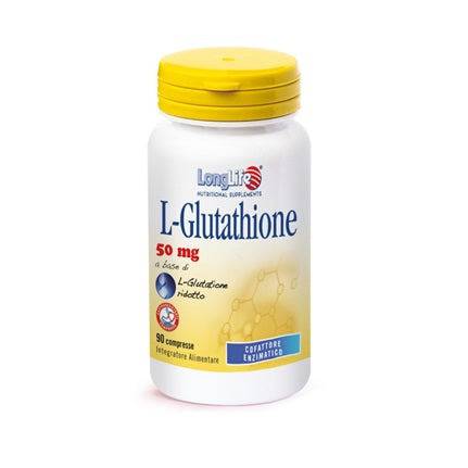 LONGLIFE L-GLUTATHIONE 90CPR - Lovesano