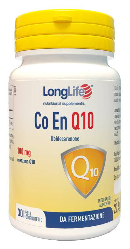 LONGLIFE CO EN Q10 100MG 30PRL - Lovesano