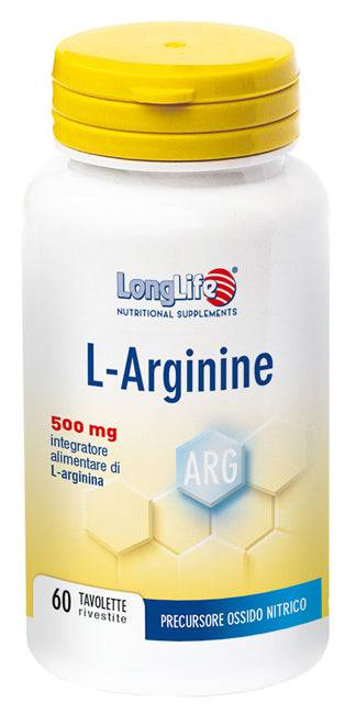 LONGLIFE L-ARGININE 60TAV - Lovesano