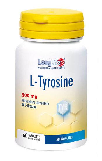 LONGLIFE L-Tyrosine 60 Tav. - Lovesano