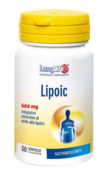 LONGLIFE LIPOIC 30CPR - Lovesano