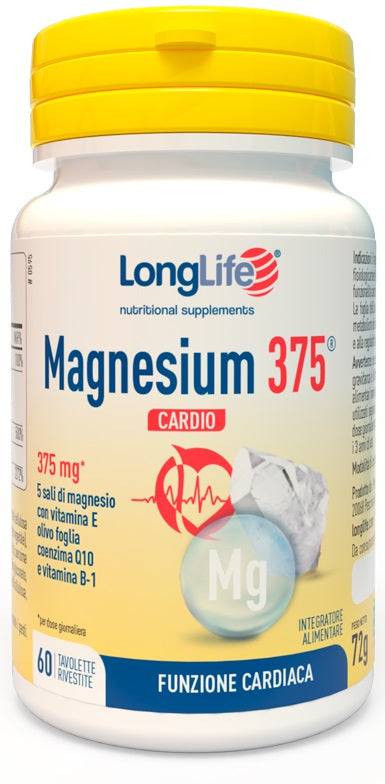 LONGLIFE MAGNESIUM 375 CARDIO - Lovesano