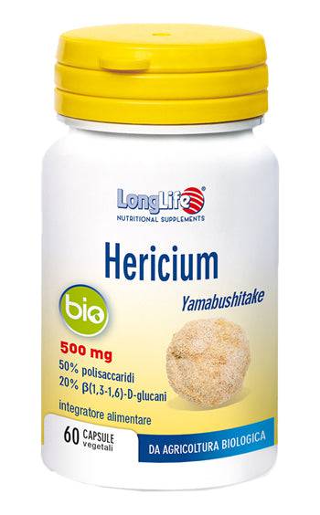 LONGLIFE Hericium Bio 60 Cps - Lovesano