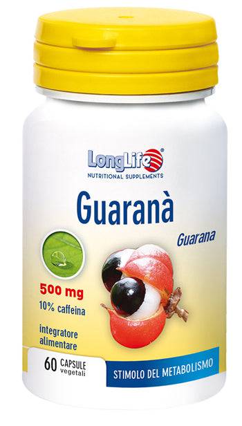 LONGLIFE GUARANA 60CPS VEG - Lovesano