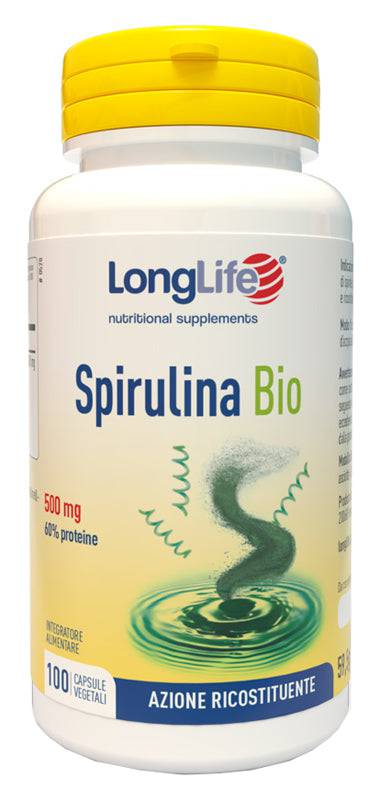 LONGLIFE SPIRULINA BIO 100CPS - Lovesano