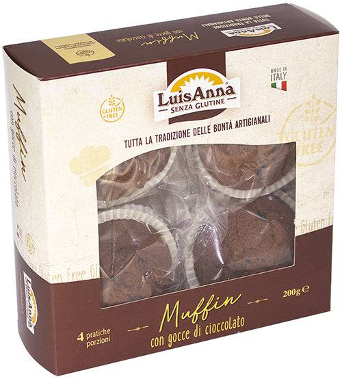 LUISANNA Muffin Cioccolato S/G 200g - Lovesano
