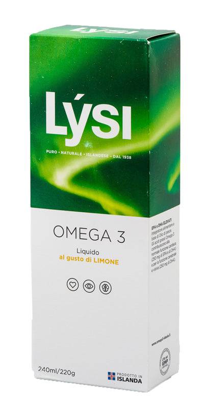 LYSI Omega 3 Limone 240ml - Lovesano