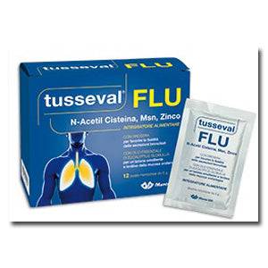 TUSSEVAL FLU 12 BUSTINE SOLUB - Lovesano