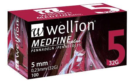WELLION MEDFINE 5 32G 100pz - Lovesano