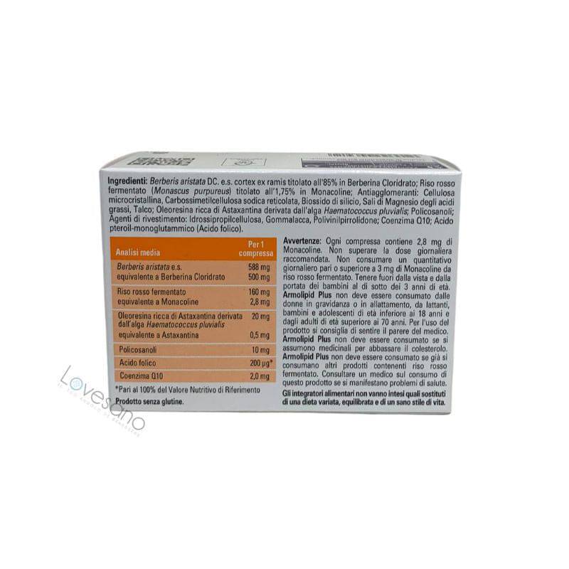 Armolipid Plus 60 compresse - Lovesano