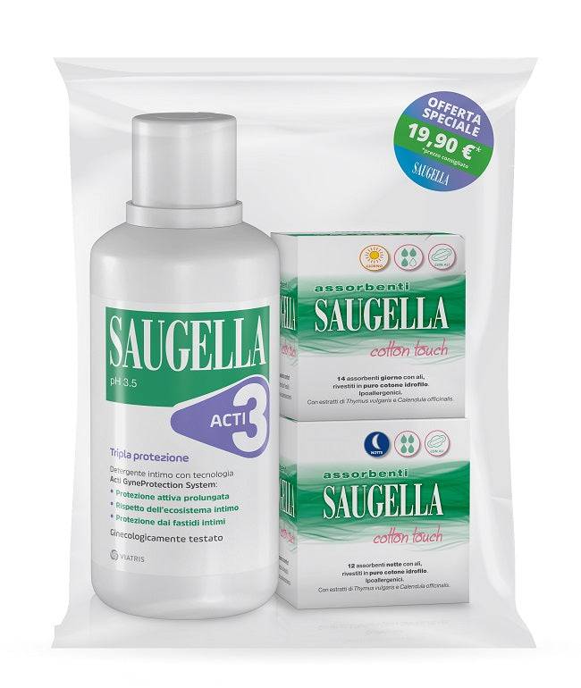 SAUGELLA Acti3 Scatole Assoirb.G/N - Lovesano