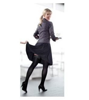 MEDI KL1 ELEGANCE Autoreggente 189 LU 1 Nero - Lovesano