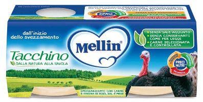 MELLIN-OMO.TACCHINO 2X80G - Lovesano