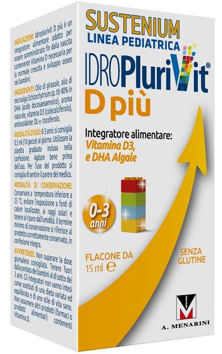 SUSTENIUM IDROPLURIVIT D+GTT - Lovesano