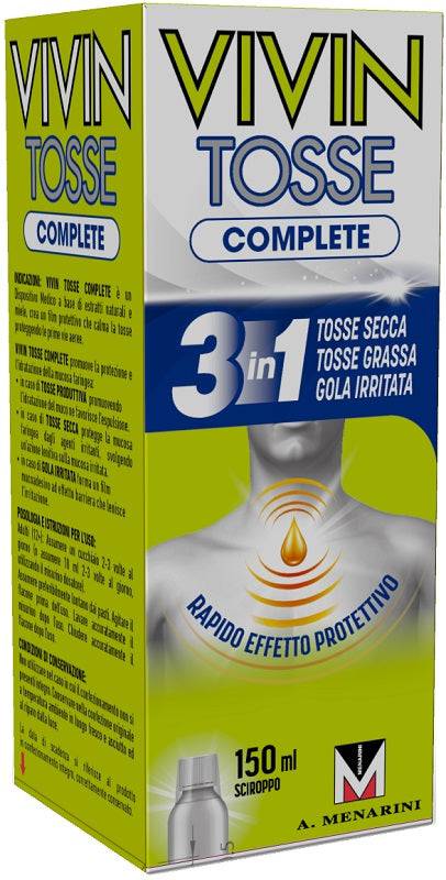 VIVIN TOSSE COMPLETE 150ML CP - Lovesano