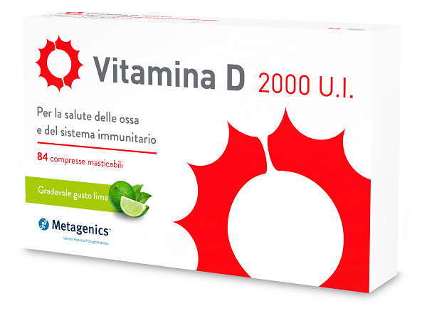 VITAMINA D 2000 UI 84CPR - Lovesano