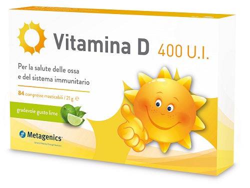 VITAMINA D 400 UI 84CPR - Lovesano