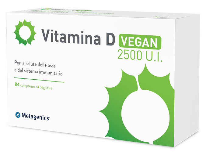 VITAMINA D 2500 IU VEGAN 84CPR - Lovesano