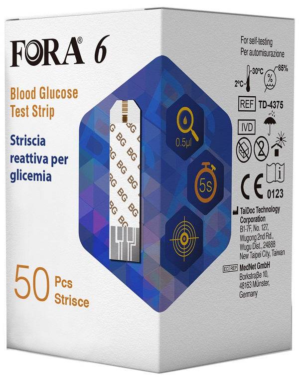 FORA6 STRISCE GLICEMIA 50PZ - Lovesano